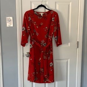 H&M printed maternity dress